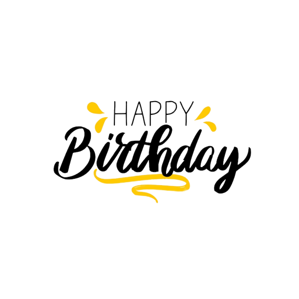 Happy Birthday Wishes PNG Transparent Images Free Download, Vector Files